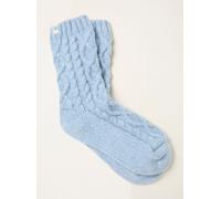 Fat Face FatFace Cream Cable Lounge Socks