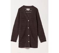 fatface FatFace Crochet Knitted Cardigan Brun FR 40 (EU 38)