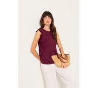 fatface FatFace Embroidered Blouse rouge FR 44 Petite (EU 42 P)