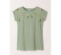 fatface FatFace Embroidered Placement Floral T-Shirt vert FR 48 (EU 46)
