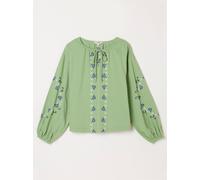 fatface FatFace Embroidered Top vert FR 38 (EU 36)