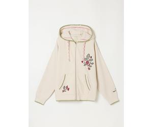 Fat Face FatFace Embroidered Zip Through Hoodie crème XL (FR 50-52)