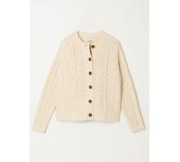 fatface FatFace Floral Knitted Cable Button Front Cardigan naturel FR 46 (EU 44)