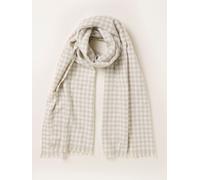 Fat Face FatFace Gingham Scarf crème Un an