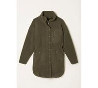 Fat Face FatFace Hadley Olive Green Zip Through Fleece Jacket