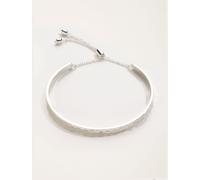 Fat Face FatFace Hammered Bangle argenté Un an