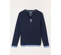 fatface FatFace Henley Top bleu FR 38 (EU 36)