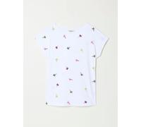Fat Face FatFace Ivy White Embroidered Palm Tree T Shirt