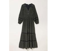 fatface FatFace Jacquard Maxi Dress bleu FR 40 Regular (EU 38 R)