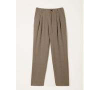 Fat Face FatFace Juno Dark Natural Check Straight Leg Trousers