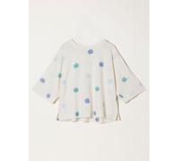 Fat Face FatFace Kate Ivory Sun Embroidered T Shirt