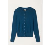 fatface FatFace Knitted Button Front Cardigan bleu FR 44 (EU 42)