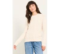 Fat Face FatFace Knitted Cable Jumper crème FR 42 (EU 40)
