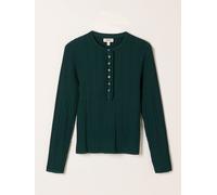 Fat Face FatFace Knitted Frill Front Henley vert FR 46 (EU 44)