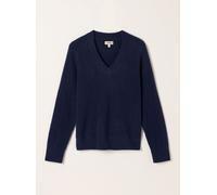 fatface FatFace Knitted V Neck Jumpers bleu FR 40 (EU 38)