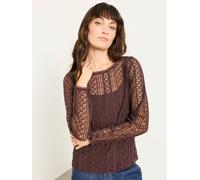 fatface FatFace Lace 2 in 1 Top Brun FR 50 (EU 48)
