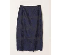 fatface FatFace Lace Midi Skirt bleu FR 44 Regular (EU 42 R)