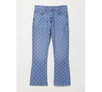 fatface FatFace Laser Printed Straight Leg Crop Jeans bleu FR 40 Regular (EU 38 R)
