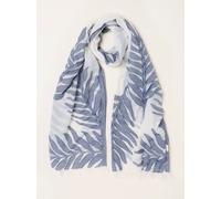 Fat Face FatFace Leaf Jacquard Scarf crème Un an