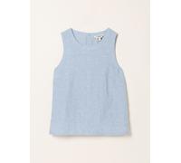 Fat Face FatFace Linen Blouse bleu FR 54 Regular (EU 52 R)