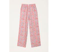 Fat Face FatFace Lola Peach Pink Sardines Wide Leg Pyjama Bottoms