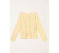 Fat Face FatFace Lottie Yellow Lace Top