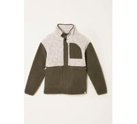 Fat Face FatFace Lucy Olive Green Colour Block Fleece