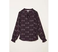 Fat Face FatFace Lucy Purple Metallic Blouse