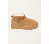 Fat Face FatFace Maeve Tan Brown Suede Mini Boot