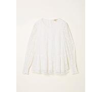 Fat Face FatFace Marianne Ivory Lace Top