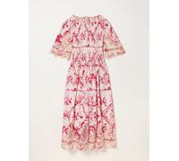 Fat Face FatFace Midi Dress crème FR 42 Short (EU 40 S)