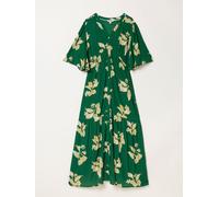 Fat Face FatFace Midi Dress vert FR 38 Petite (EU 36 P)