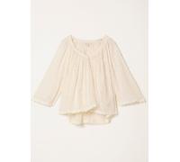 Fat Face FatFace Millie Ivory Embroidered Blouse