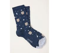 Fat Face FatFace Navy Night Owl Socks