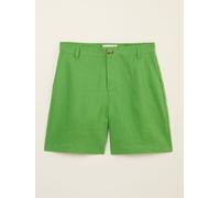 Fat Face FatFace Nell Green Linen Shorts Green EU 50 (UK 22)
