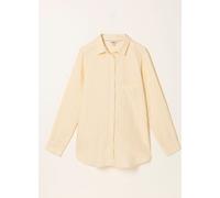Fat Face FatFace Olivia Yellow Petite Linen Shirt Yellow EU 46 Petite (UK 18 P)