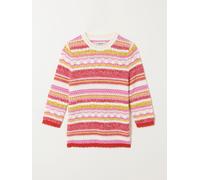 fatface FatFace Rosalie Stripe Knitted Jumper Rose FR 44 (EU 42)