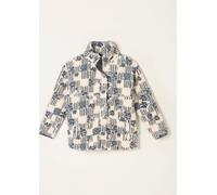 Fat Face FatFace Rosie Ivory Papercut Floral Zip Through Fleece