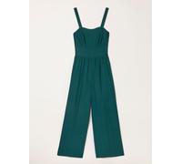 Fat Face FatFace Ruby Teal Blue Jumpsuit bleu FR 38 Short (EU 36 S)
