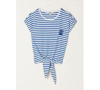 fatface FatFace Sardines Tie Front Stripe T Shirt bleu FR 46 (EU 44)