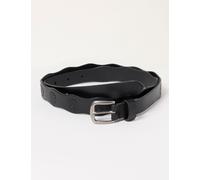 Fat Face FatFace Scallop Leather Belt Noir S (FR 38-40)