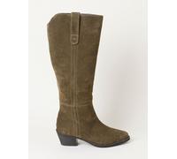 Fat Face FatFace Sherbourne Suede Knee High Boots vert EU 40 (UK 6.5)
