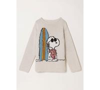 Fat Face FatFace Snoopy Knitted Jumper crème FR 42 (EU 40)