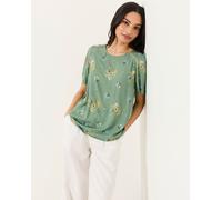 fatface FatFace Sofia Embroidered Blouse vert FR 48 Regular (EU 46 R)