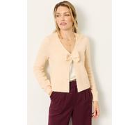 fatface FatFace Sparkle Bow Front Cardigan crème FR 50 (EU 48)