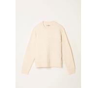 Fat Face FatFace Spliced Cable Knitted Crew Neck Jumper pâle FR 50 (EU 48)