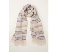 Fat Face FatFace Stripe Festival Scarf naturel Un an