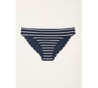 Fat Face FatFace Texured Breton Stripe Bikini Bottom bleu FR 50 (EU 48)