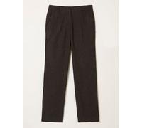 Fat Face FatFace Tilly Chocolate Brown Herringbone Tapered Trousers