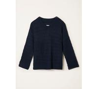 Fat Face FatFace V Neck Knitted Jumper bleu FR 38 (EU 36)